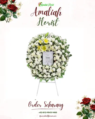 Krans Bunga Duka Cita di Padakembang